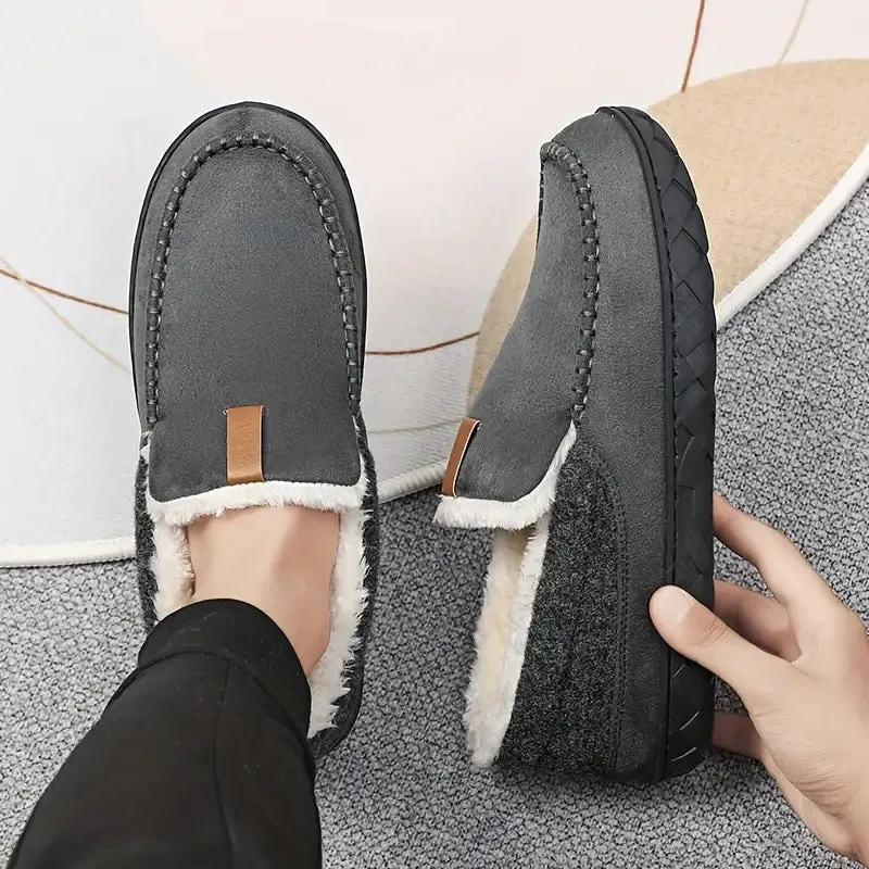 Nyah – Gezellige loafers met fleecevoering