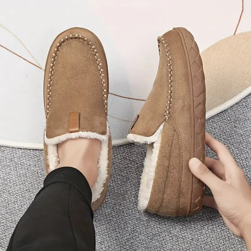 Nyah – Gezellige loafers met fleecevoering
