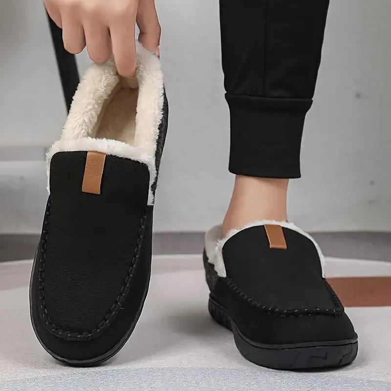 Nyah – Gezellige loafers met fleecevoering