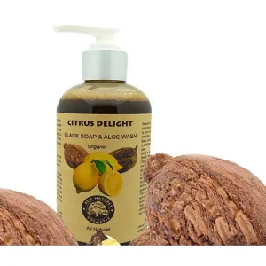 Organic Citrus Delight Face & Body Wash with