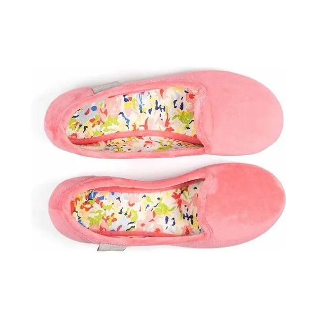 Padders Albertine Slippers - Pink Velour