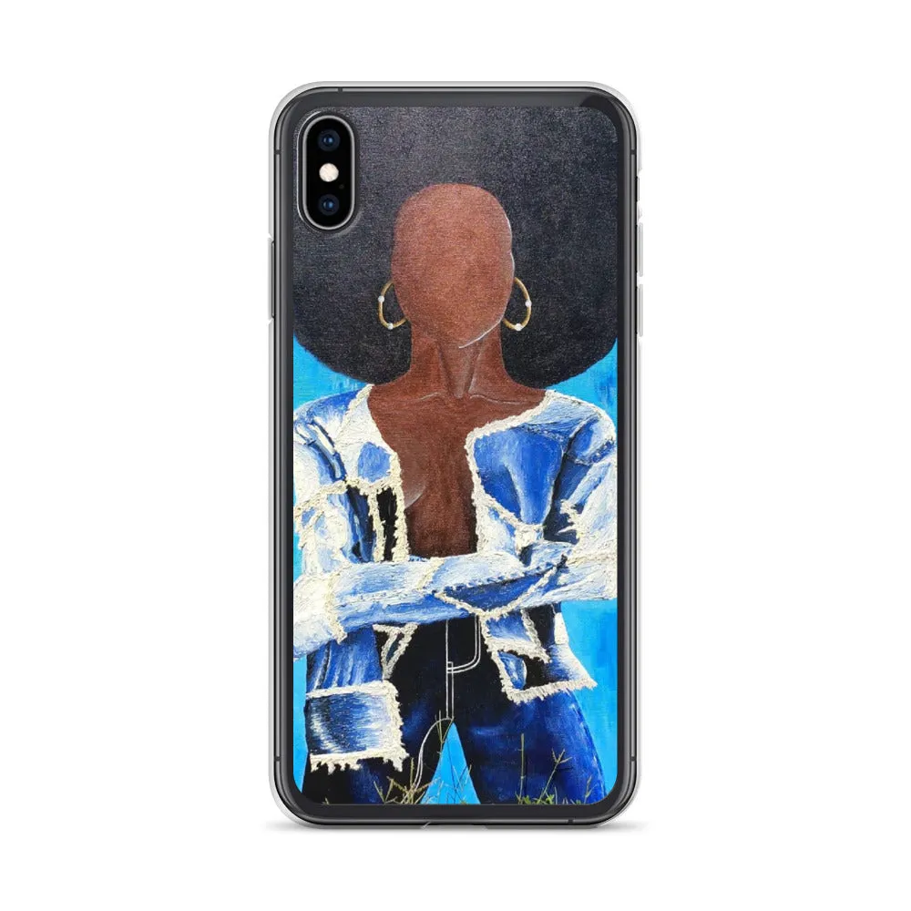 "Divine Denim" iPhone Case