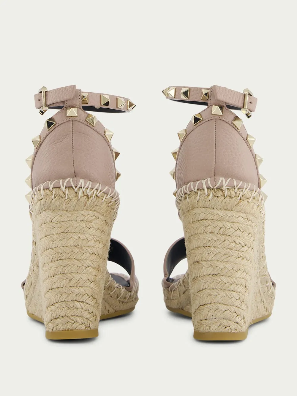 Rockstud 95mm Wedge Sandals