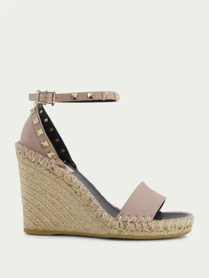Rockstud 95mm Wedge Sandals