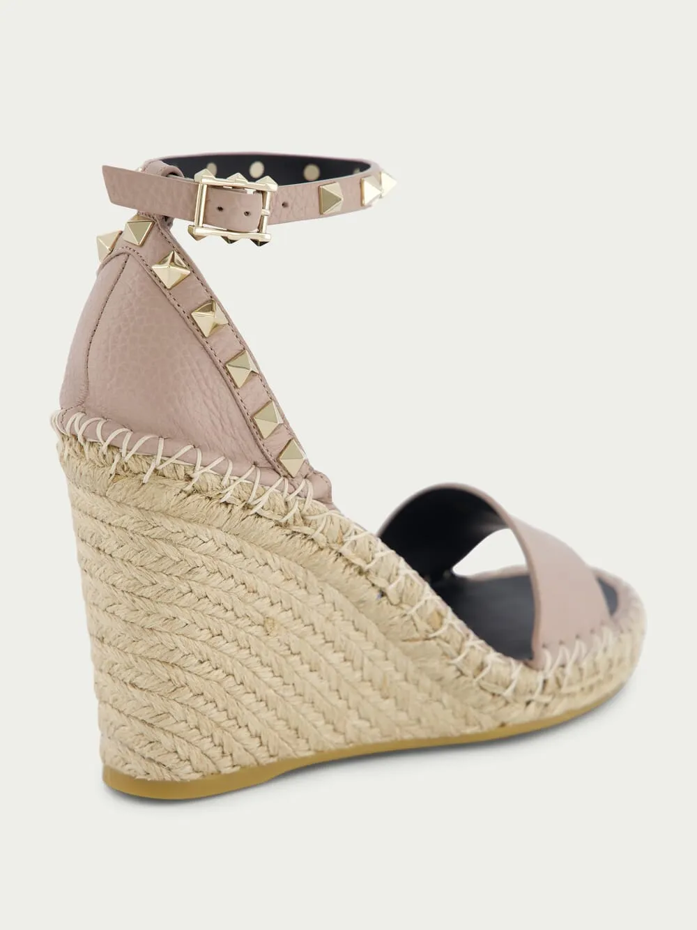 Rockstud 95mm Wedge Sandals