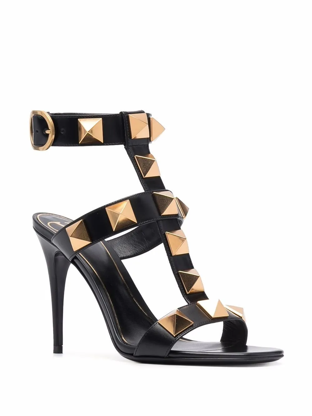 Roman Stud High-Heel Sandals