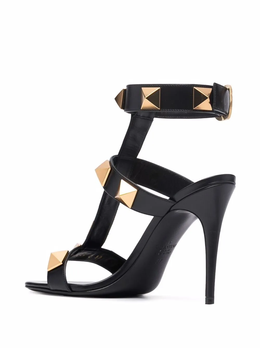 Roman Stud High-Heel Sandals