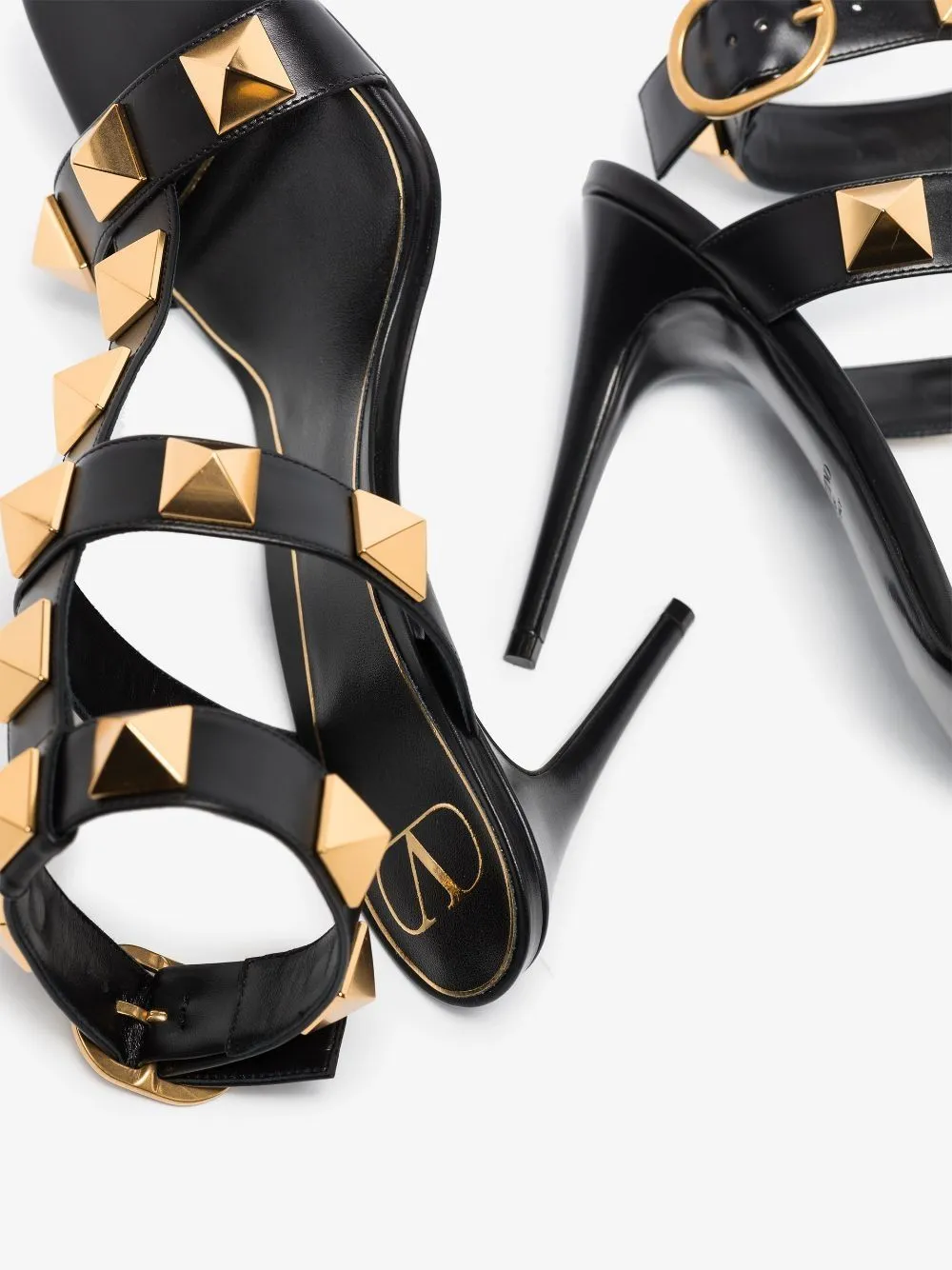 Roman Stud High-Heel Sandals