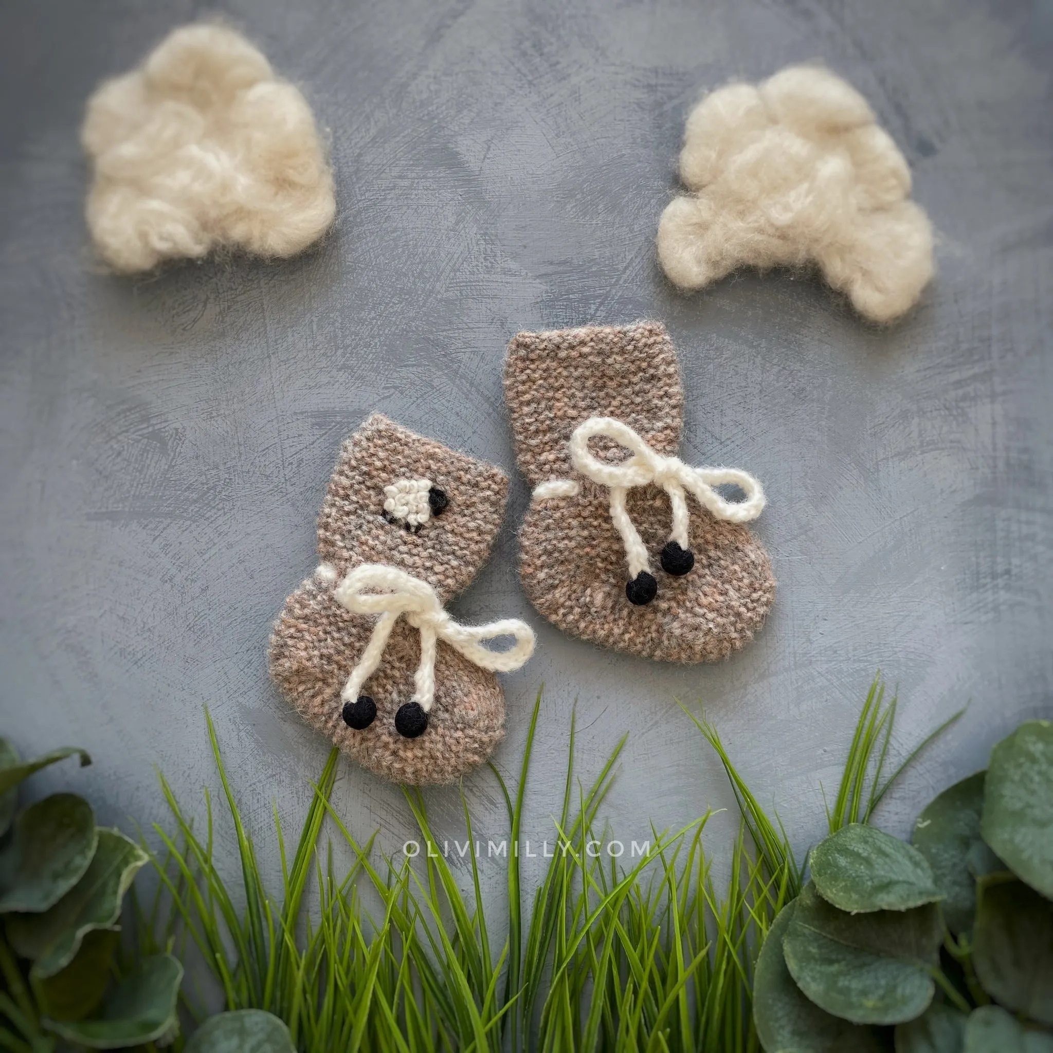 Sheeps Booties | Beigebrown