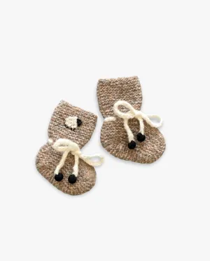 Sheeps Booties | Beigebrown