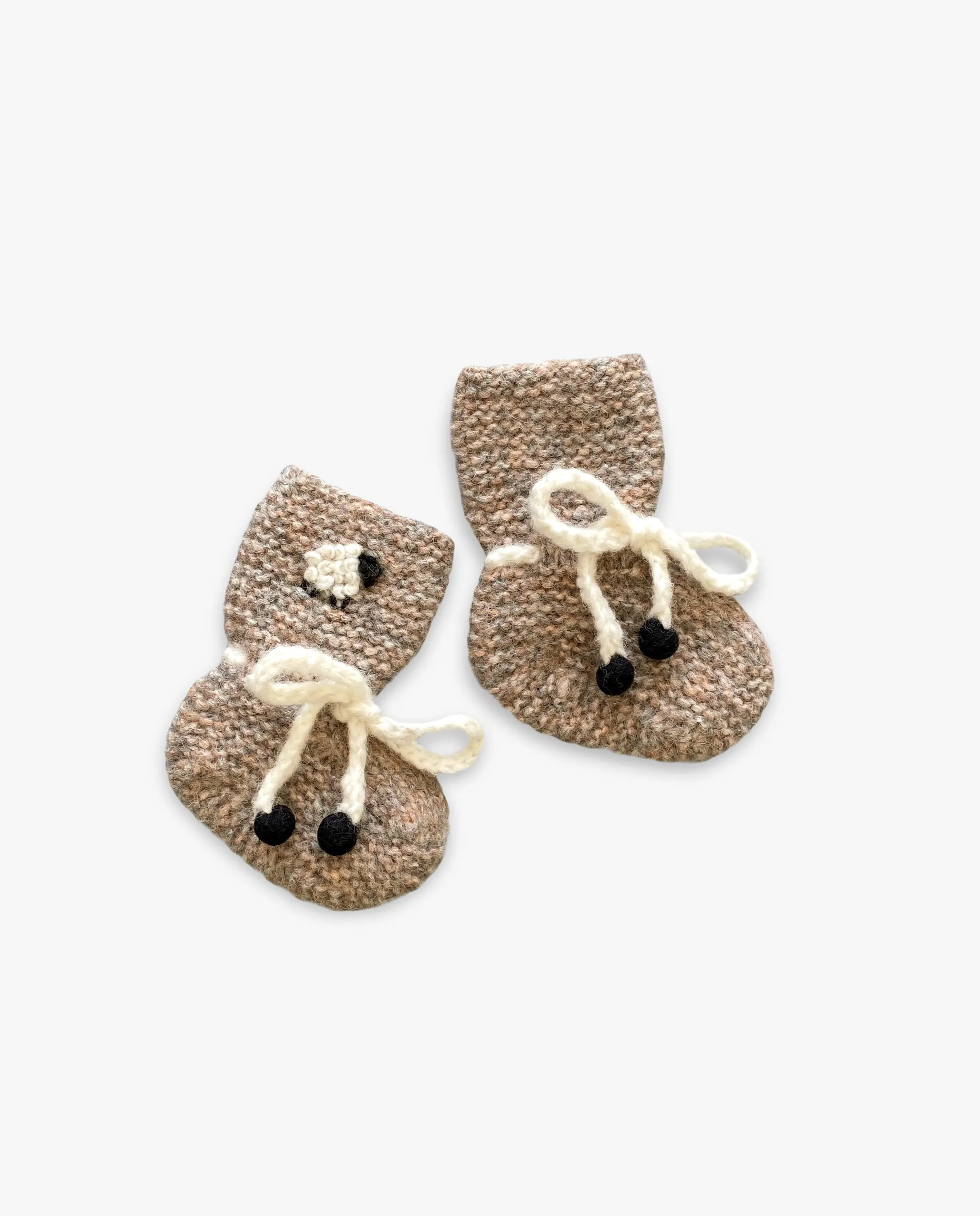 Sheeps Booties | Beigebrown