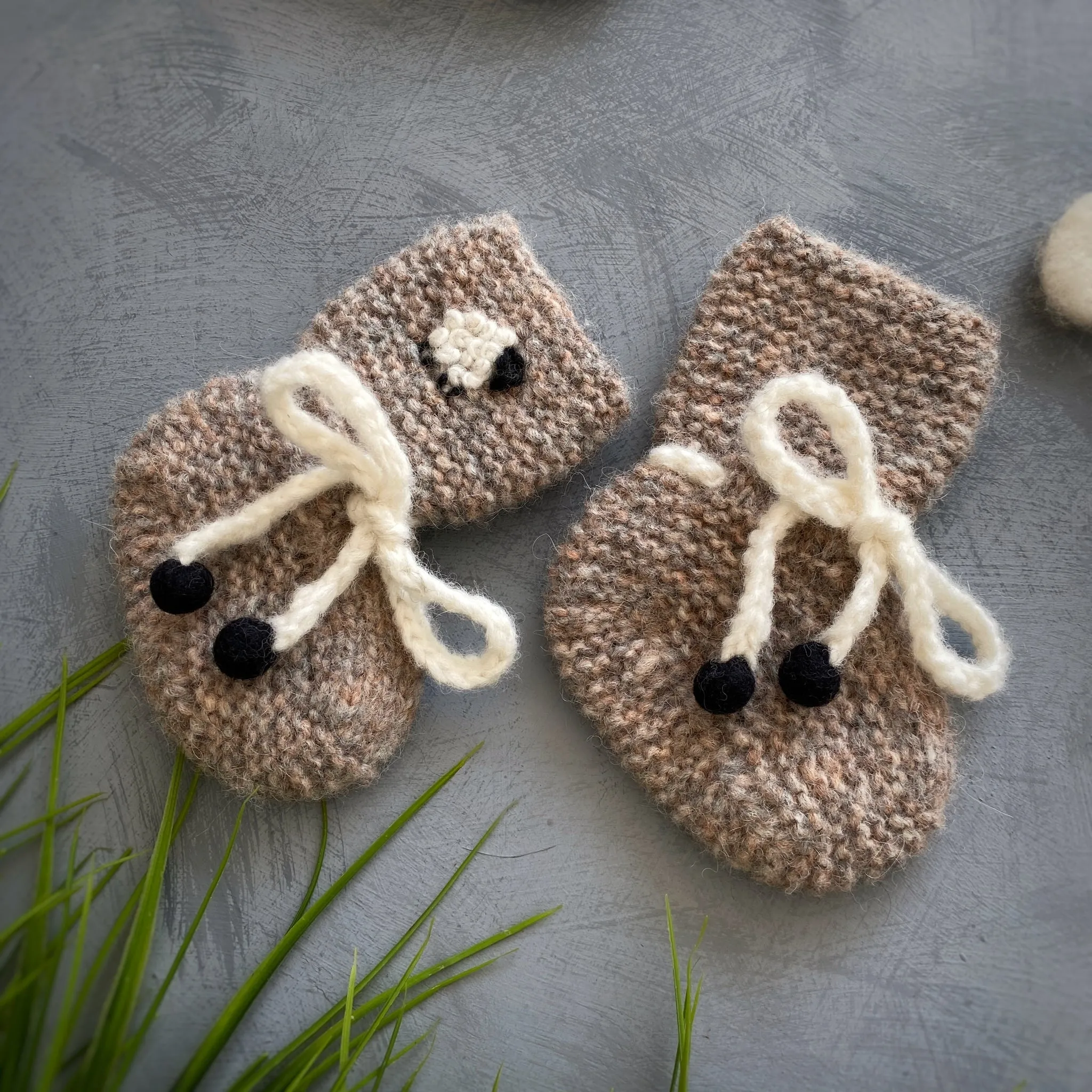 Sheeps Booties | Beigebrown