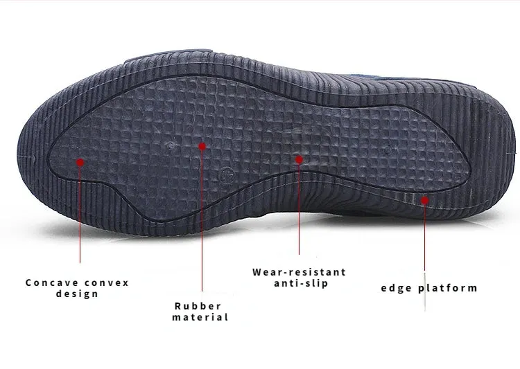 Stylish Men's Canvas Slip-On Sneakers