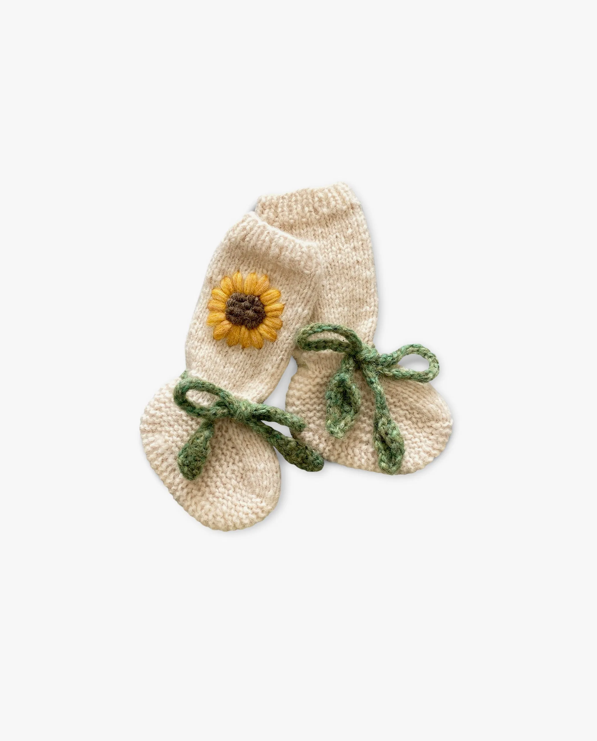 Sunflowers Booties | Off white