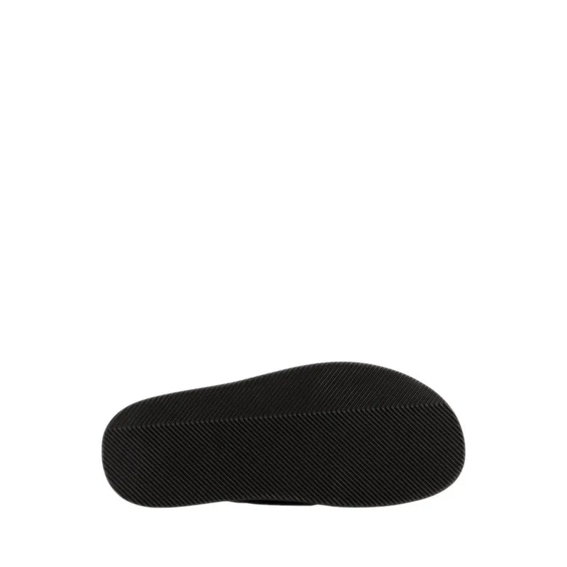 TARIK FLAT SANDALS - DARK BROWN