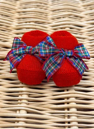 Tartan Booties