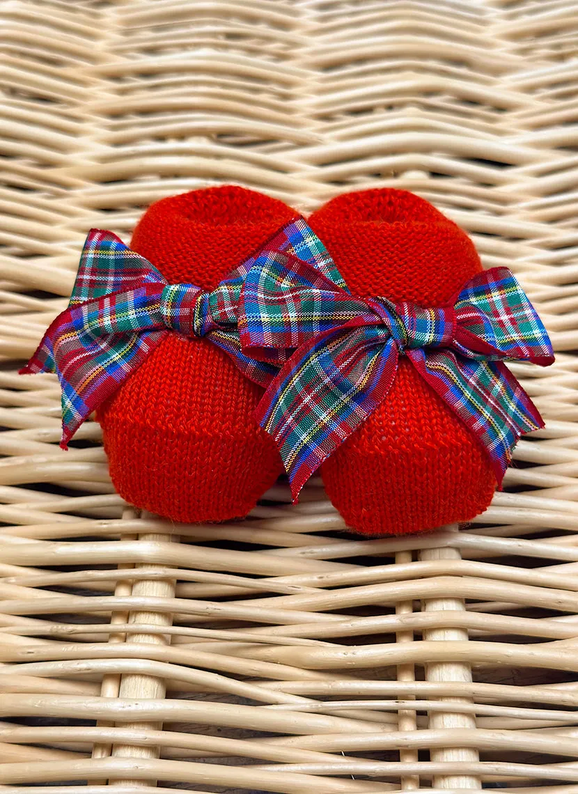 Tartan Booties