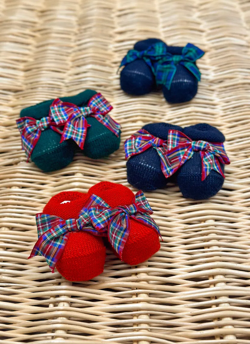 Tartan Booties