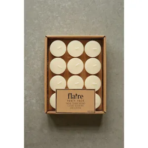 Unscented Votive Candles, Set of 12