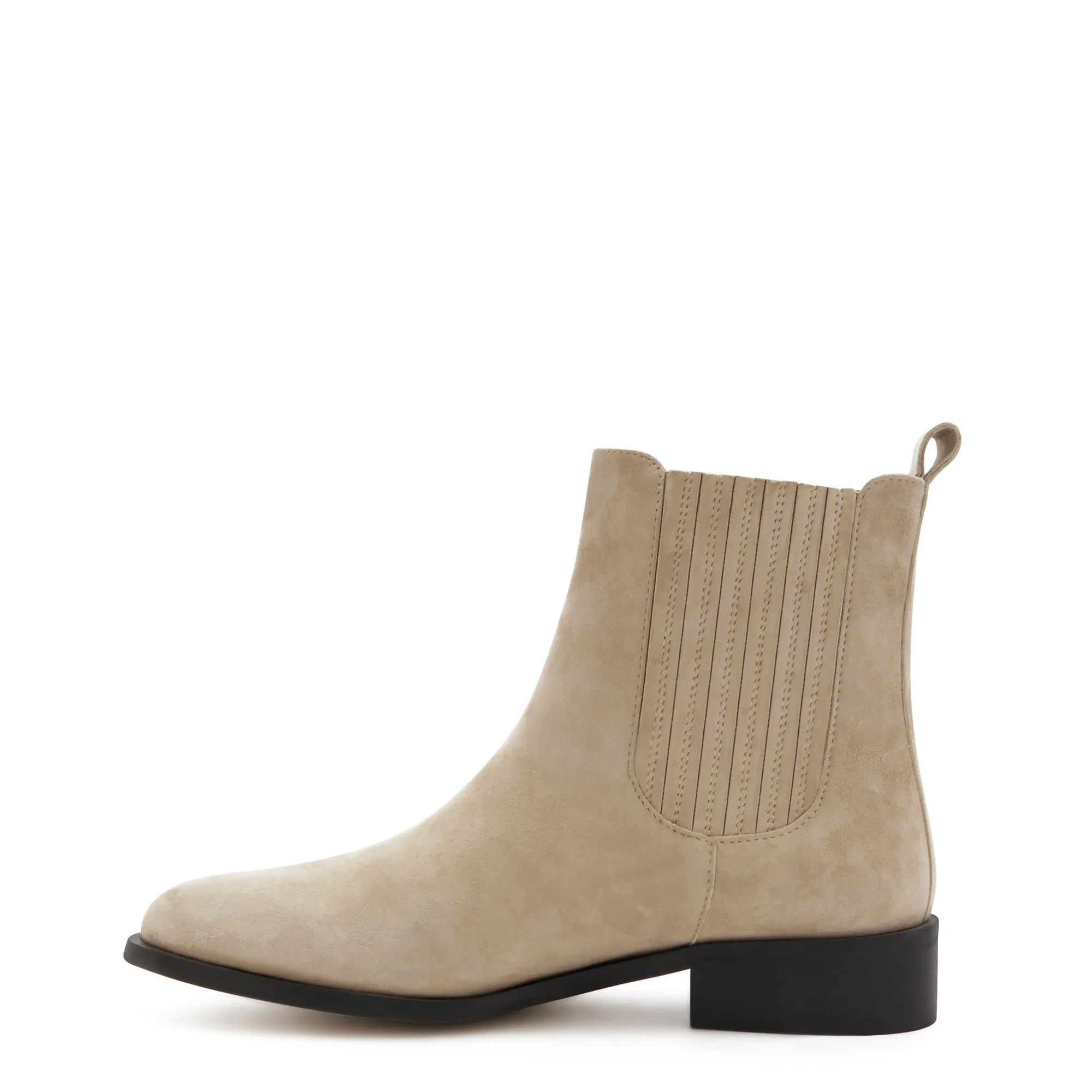 Vendôme Chey beige suede chelsea boots