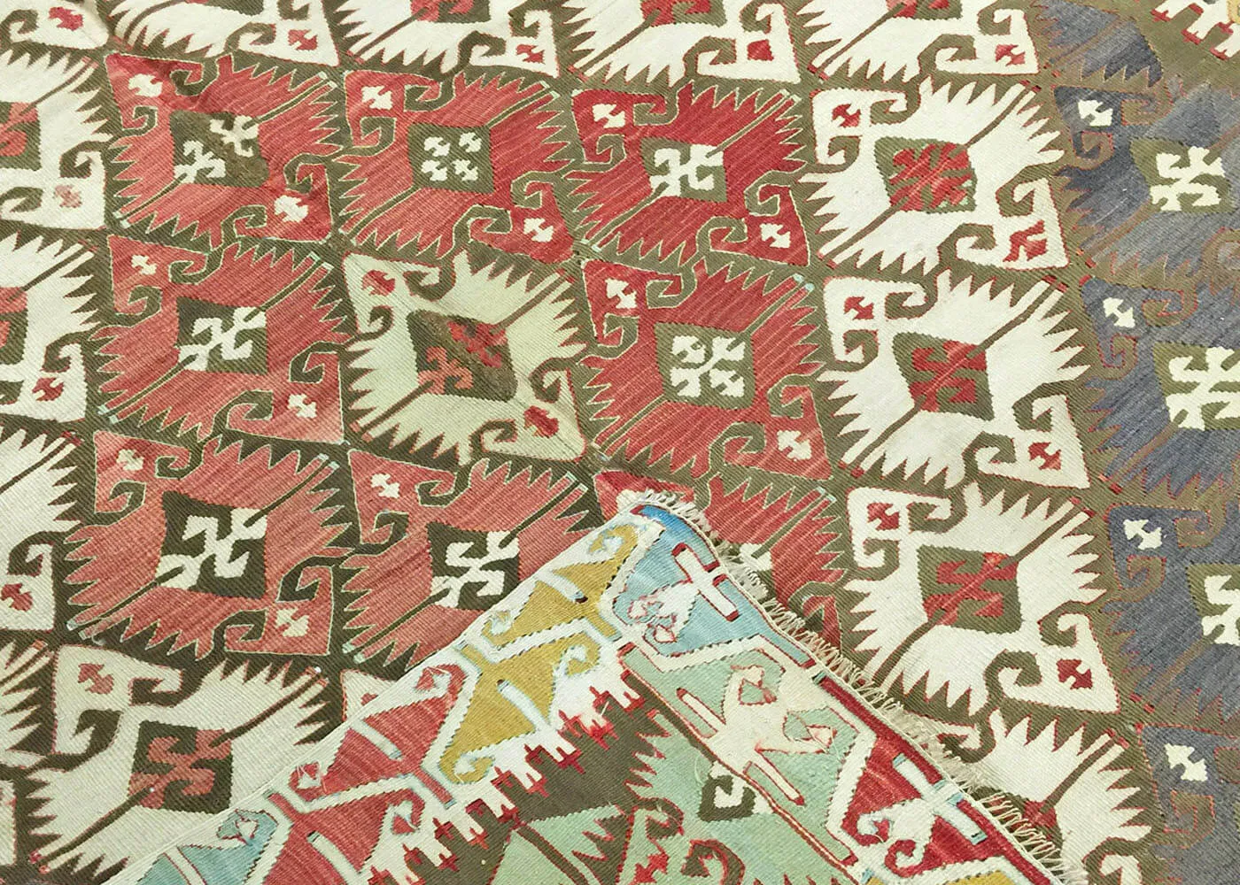 Vintage Turkish Kilim - 5'3" x 14'7"