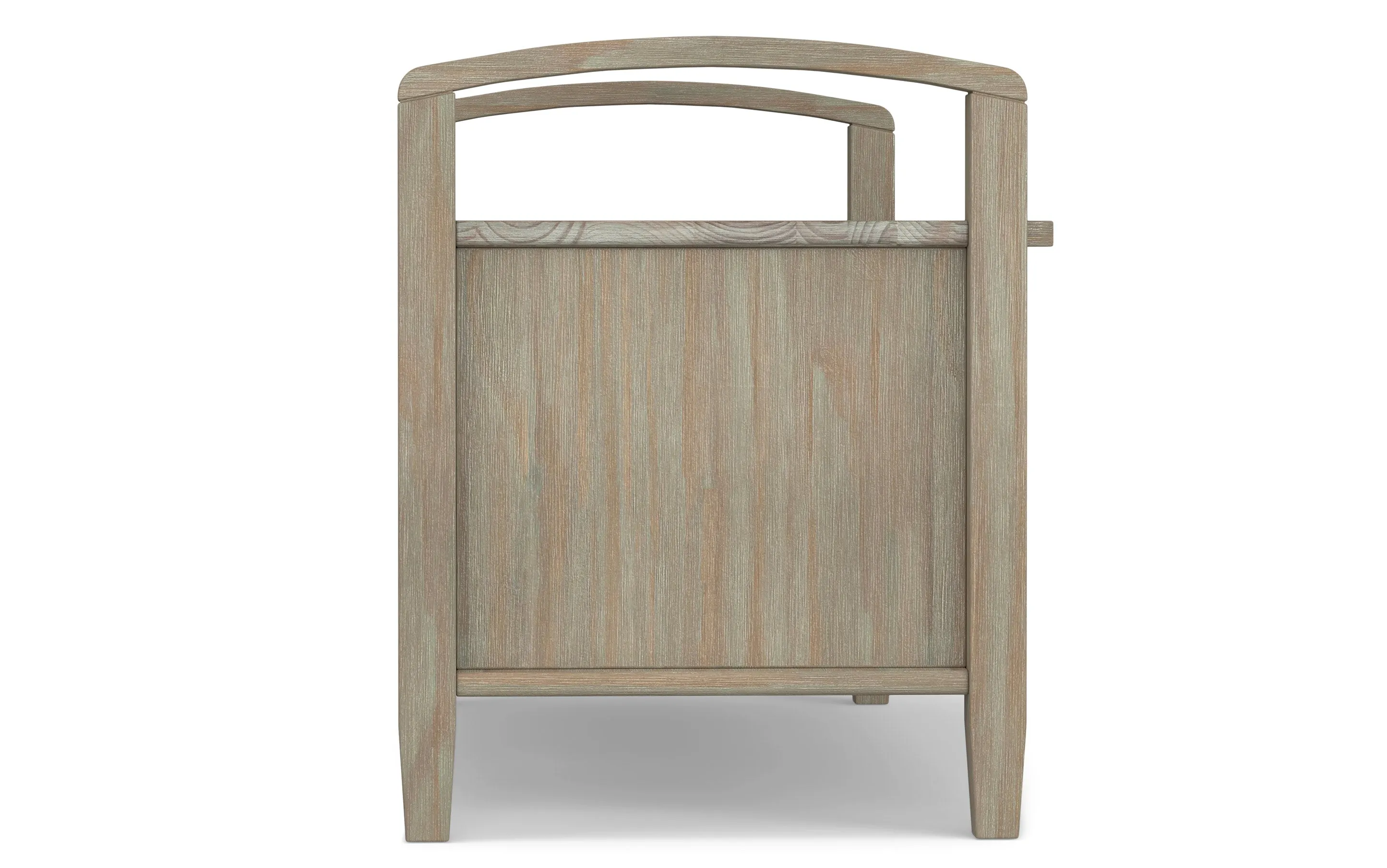 Warm Shaker Entryway Storage Bench