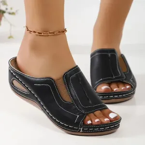 Welcy – Hoogwaardige leren sandalen met open teen