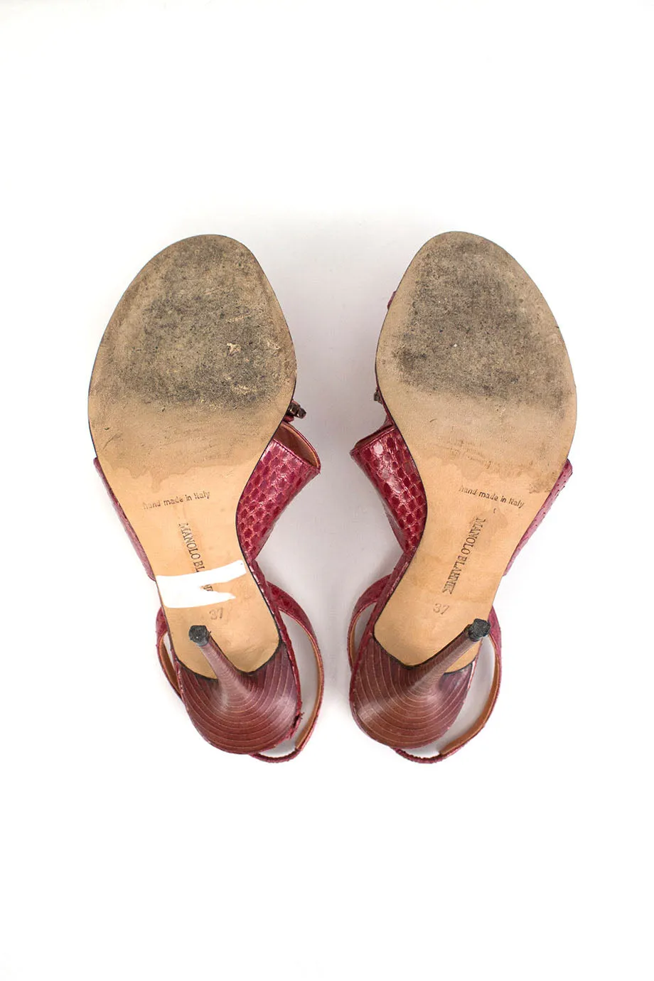 [WS1916] Manolo Blahnik | High heel sandals